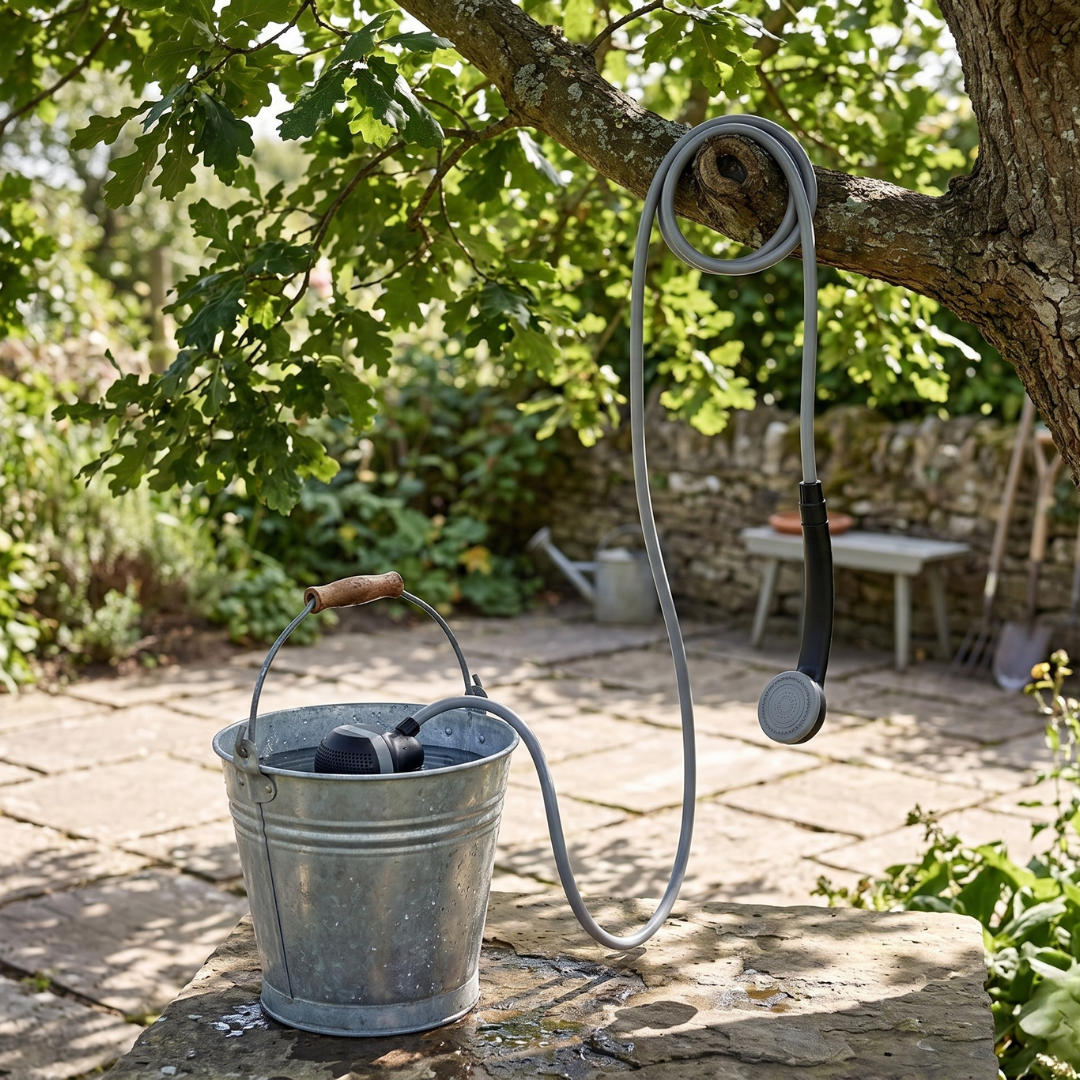 Portable Rechargeable Camping Shower with Handheld Showerhead USB