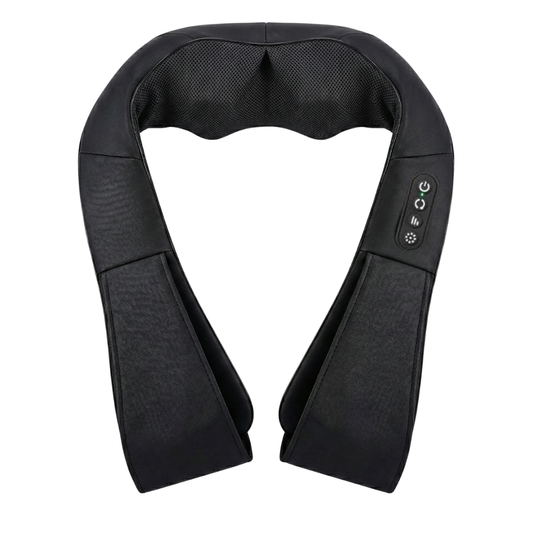 Rechargeable Neck and Shoulder Massager with Heat and 8 Rotating Nodes