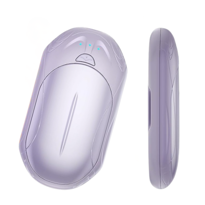 Rechargeable Two-Pack Hand Warmer Set with Adjustable Heat Levels