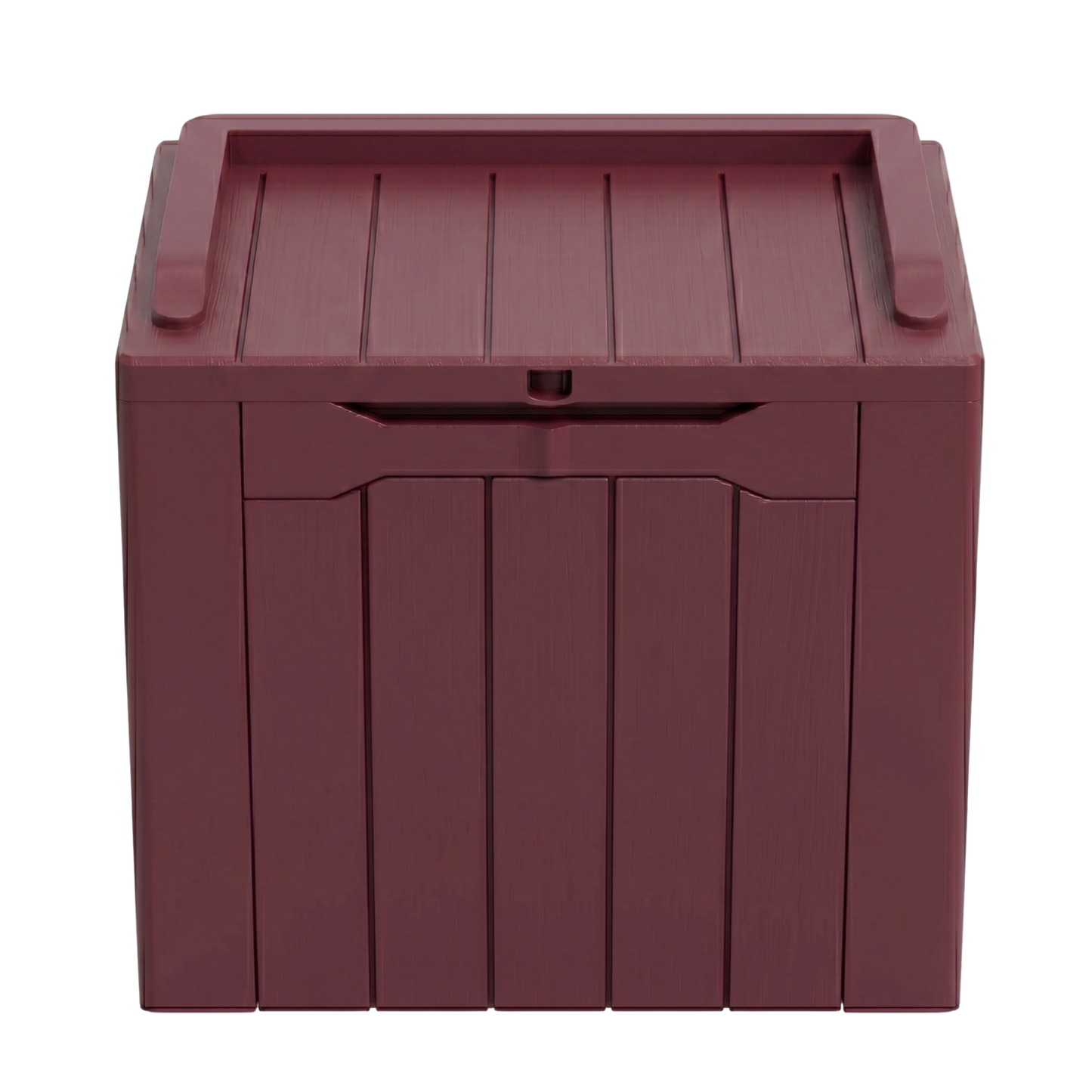 Resin Patio Deck Storage Box 117.3 L Internal Capacity and Lid Lock