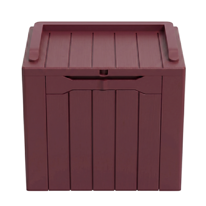 Resin Patio Deck Storage Box 117.3 L Internal Capacity and Lid Lock