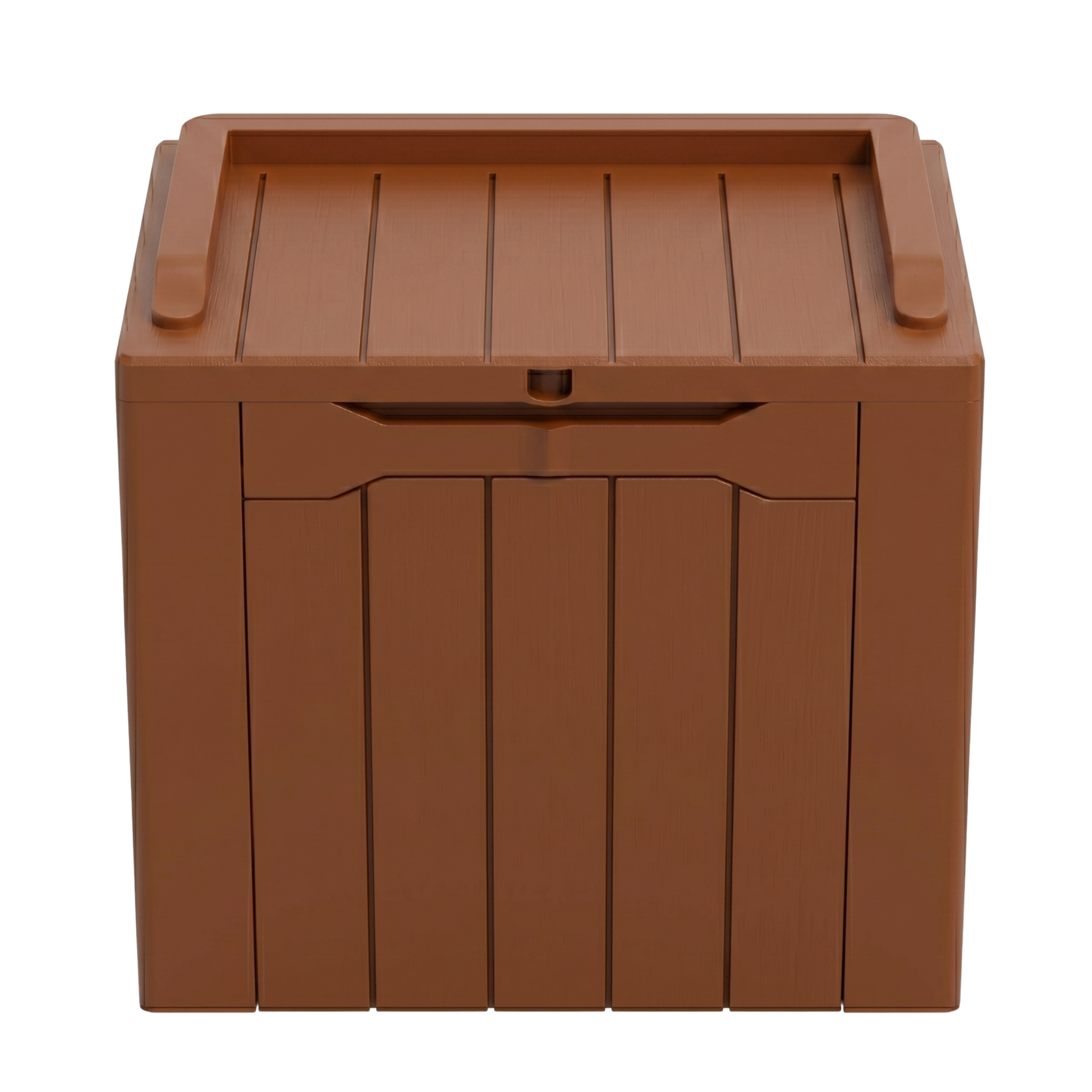 Resin Patio Deck Storage Box 117.3 L Internal Capacity and Lid Lock
