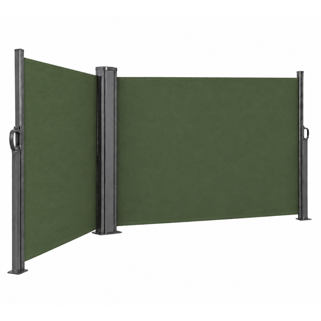 Retractable Patio Side Awning Privacy Screen 237 x 63 Inches