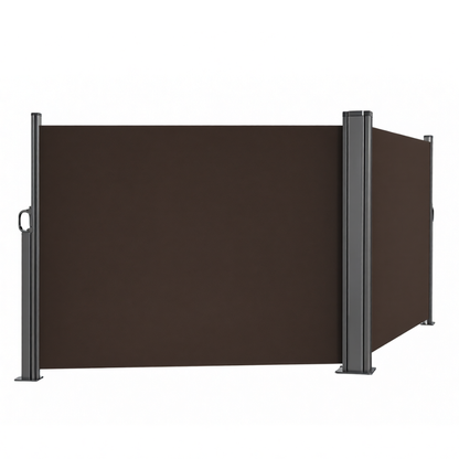 Retractable Patio Side Awning Privacy Screen 237 x 63 Inches