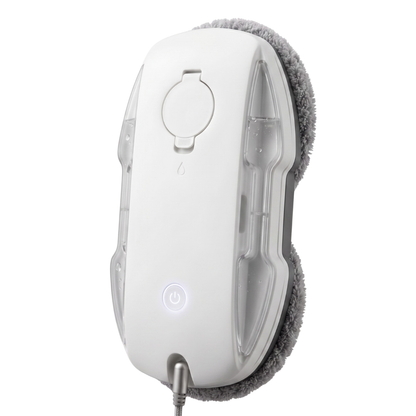 Robot Window Cleaner with 3800Pa Suction, Auto Spray, Edge Detection