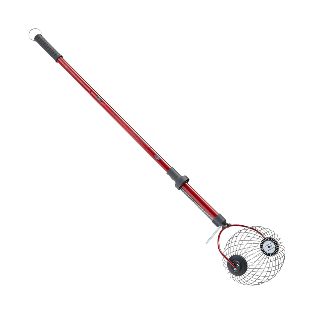 Rolling Nut and Fruit Picker with 1.5-Gallon Steel Cage
