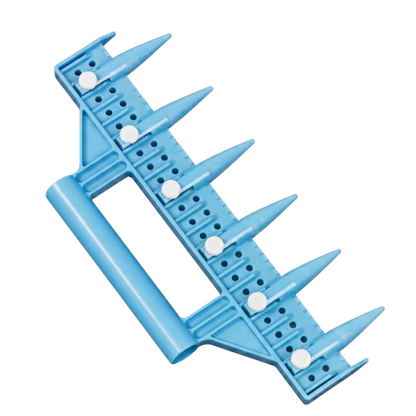 Seed Dibber Seed Spacing Tool for Garden Planting Row Spacer Tool