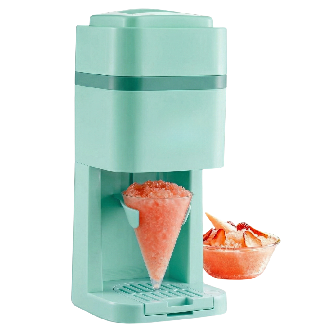 Shaved Ice Maker with Cone Holder and 16oz Capacity Snow Cone