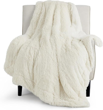 Sherpa Fleece Blanket For Home, Soft Plush, Machine Washable
