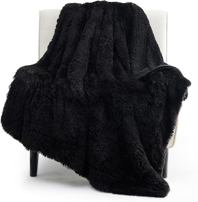 Sherpa Fleece Blanket For Home, Soft Plush, Machine Washable