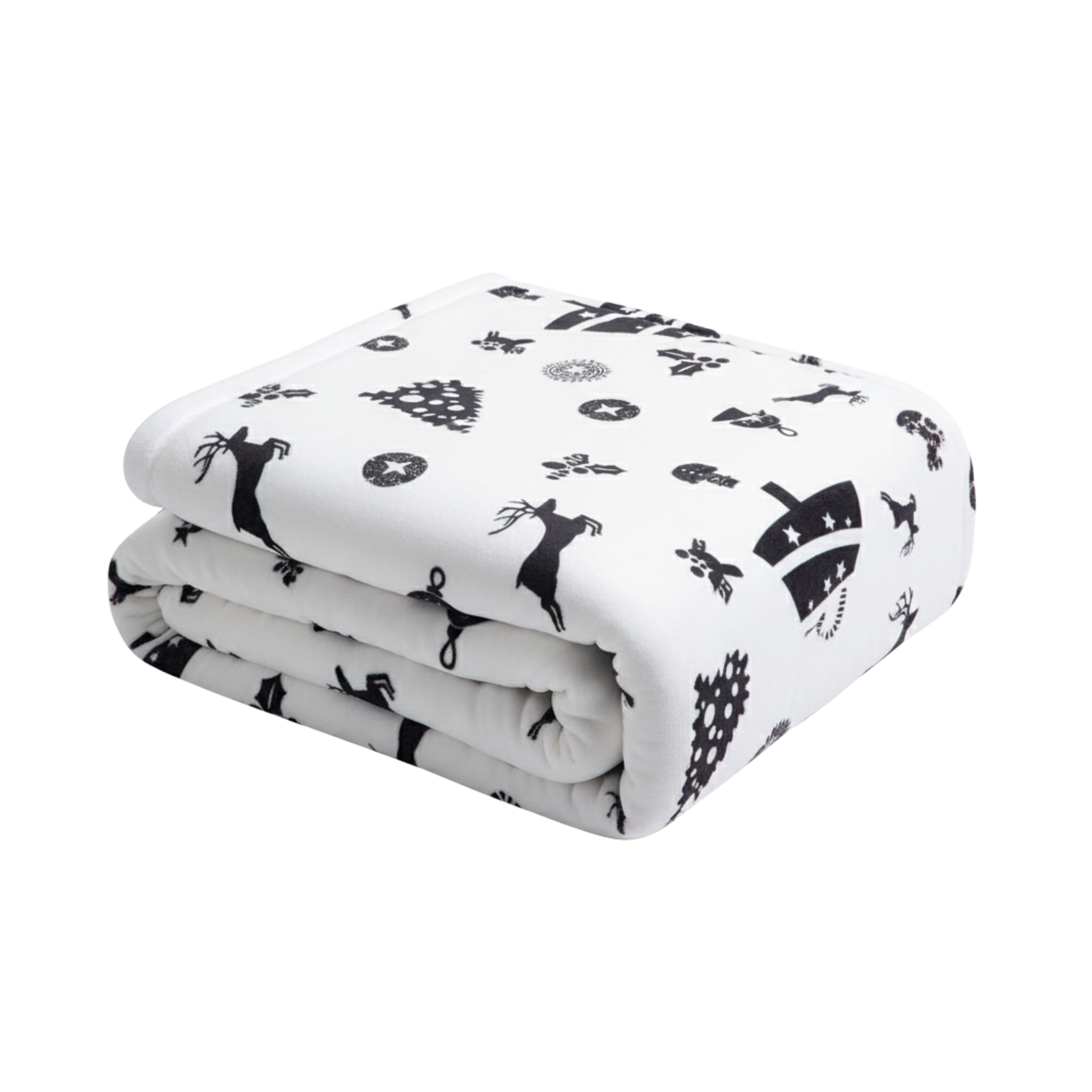 Sherpa Fleece Blanket – Soft Microfiber for Beds and Couches