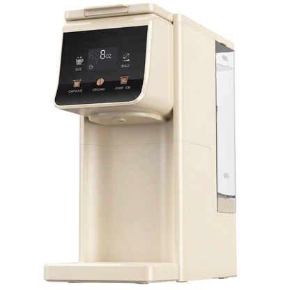 Single Serve Coffee Maker Hot & Iced with 52 oz Tank and 6–14 oz Brew