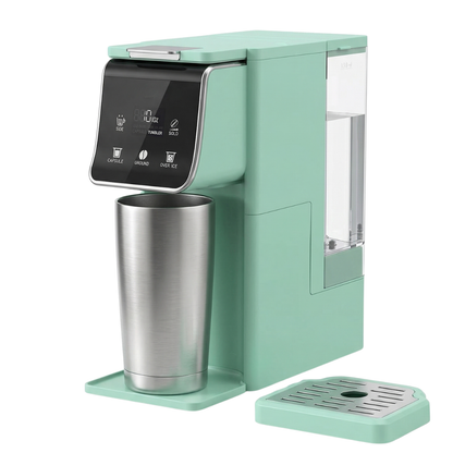 Single Serve Coffee Maker with 52oz Reservoir, K-Cup, Grounds or Tea