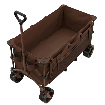 Steel Frame Wagon Cart Folding Storage Unit System 560 lb Capacity