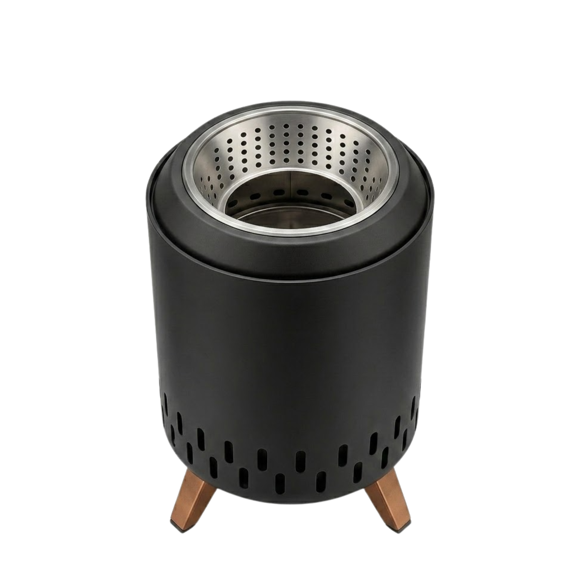 Tabletop Smokeless Fire Pit Stainless Steel Wood Pellet Burner