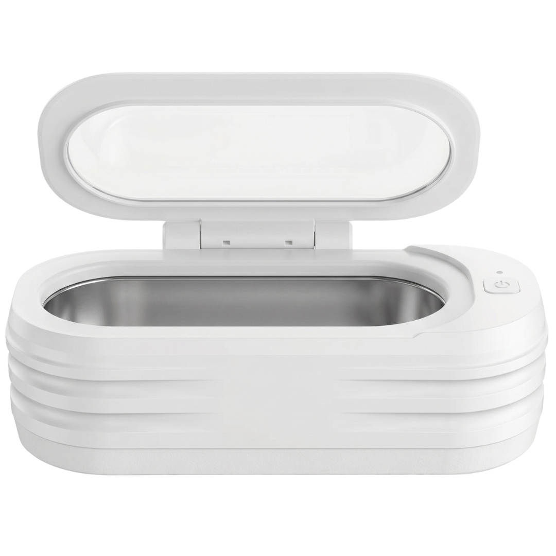 Ultrasonic Jewelry Cleaner 350ml Tank, 46kHz Sonic Cleaning Machine