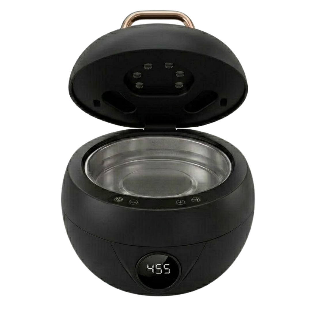 Ultrasonic Jewelry Cleaner with UV Light and 300ml Cleaning Tank