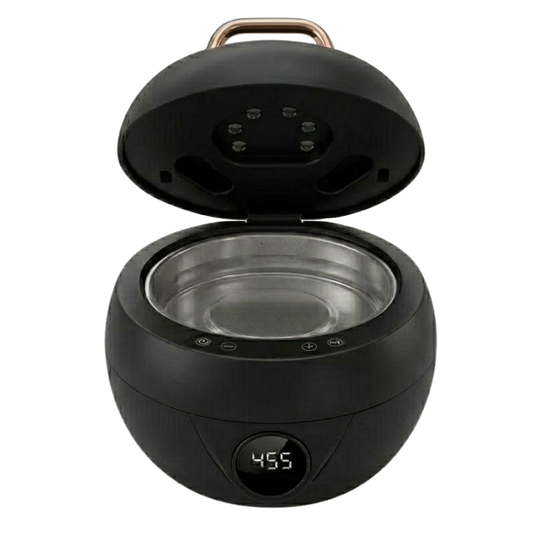 Ultrasonic Jewelry Cleaner with UV Light and 300ml Cleaning Tank