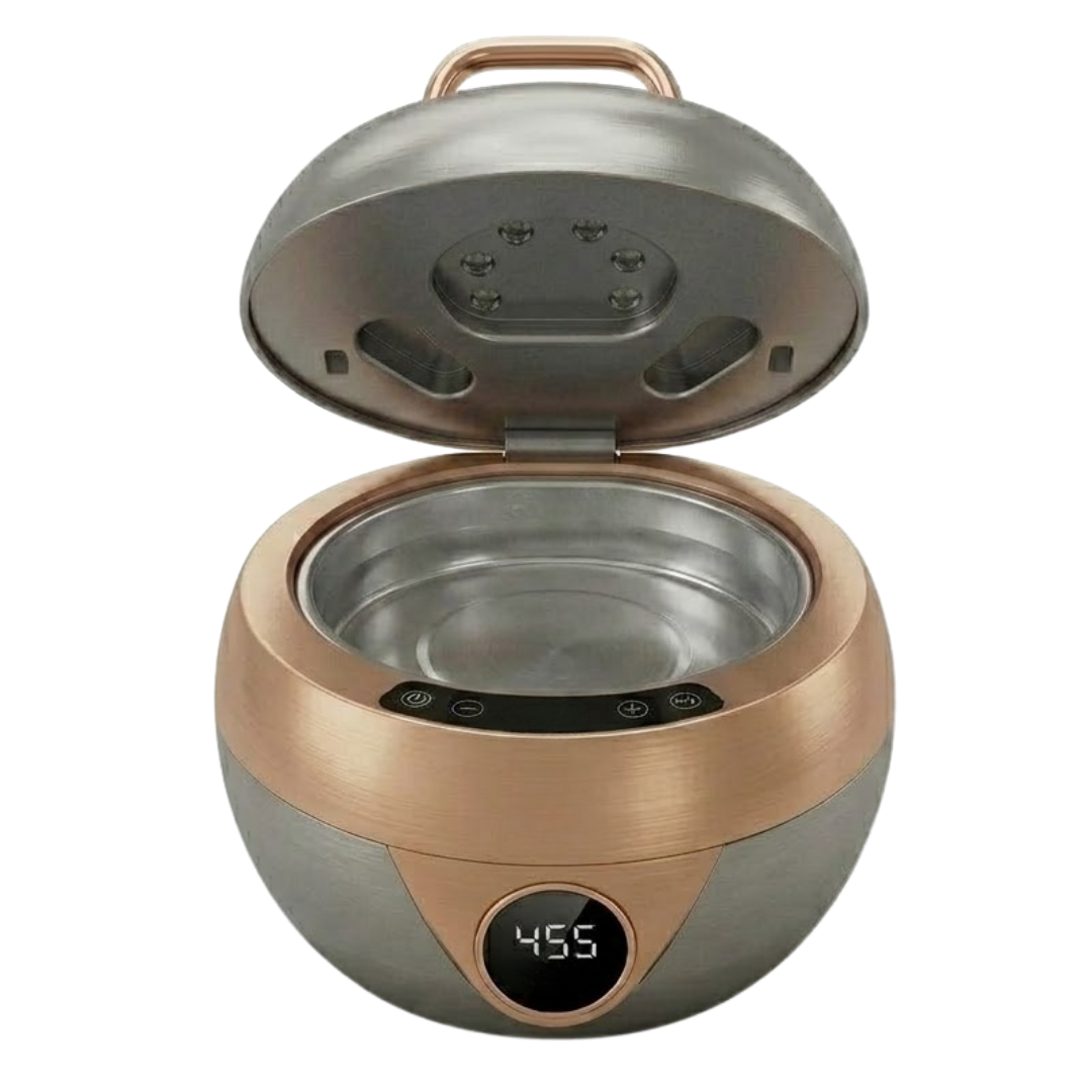 Ultrasonic Jewelry Cleaner with UV Light and 300ml Cleaning Tank