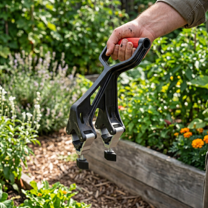 Universal Clamp On Handle Extension for Shovels and Yard Tools