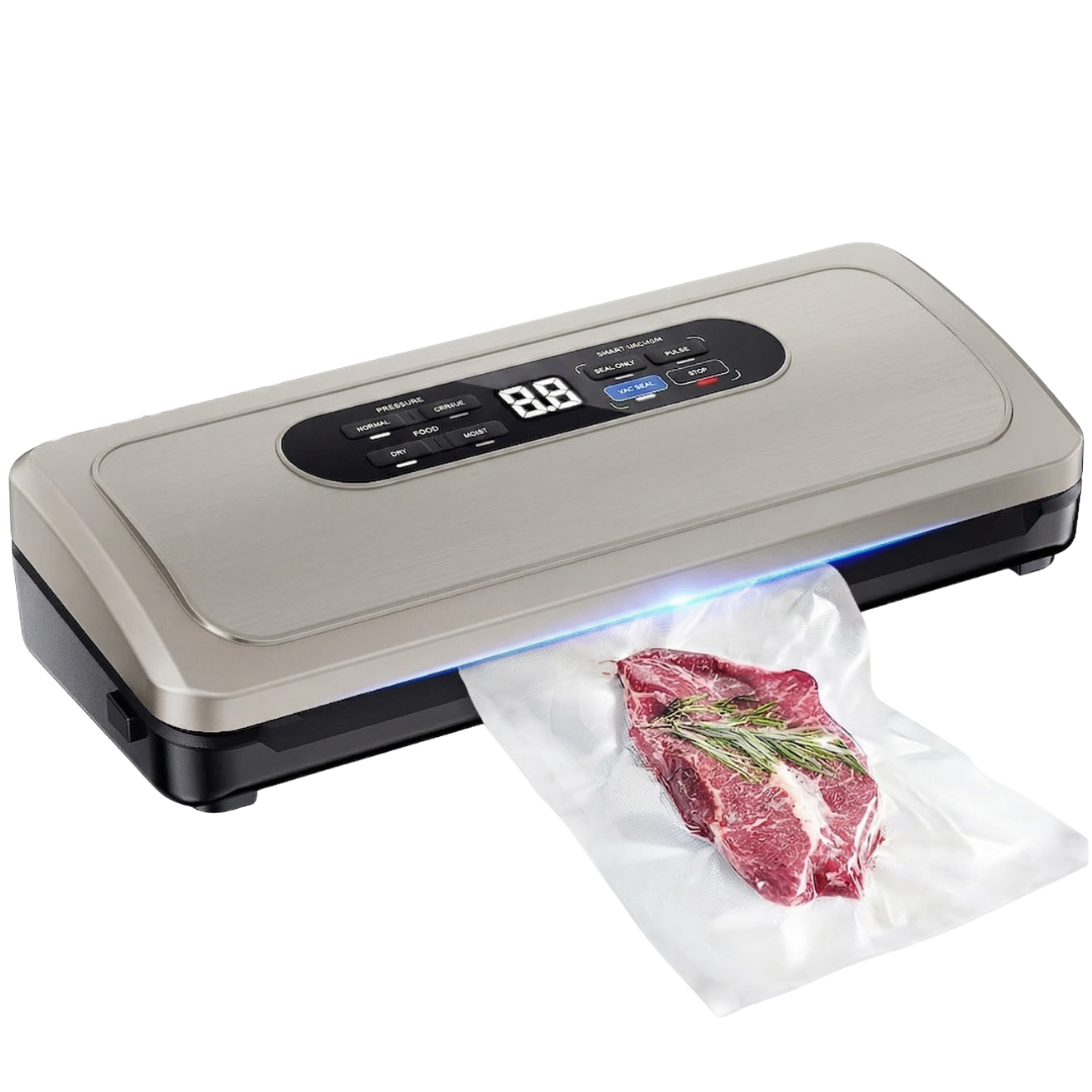 Vacuum Sealer Machine 10-in-1 with Built-In Cutter and Roll Storage