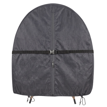 Water-Resistant Double Egg Chair Cover with Zipper and Buckle Straps