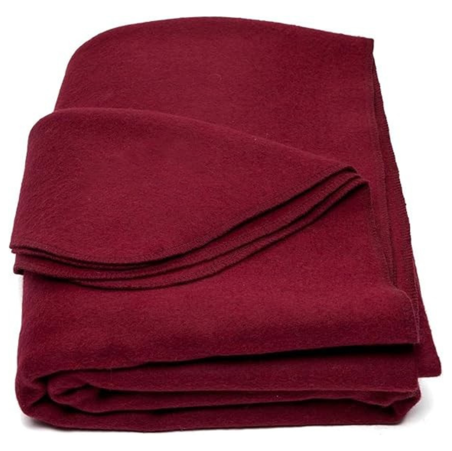 Wool Blend Blanket 64x88 inch for Camping, Travel, and Gear Kits